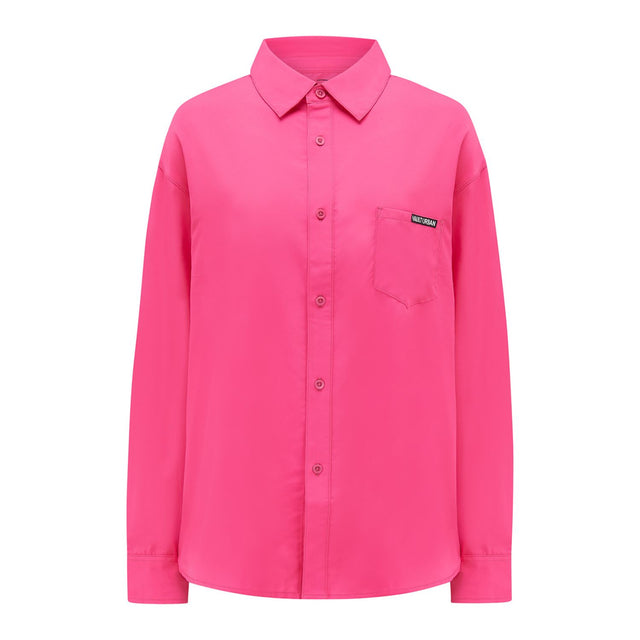 Vault Urban Stay-Fresh Wrinkle-Free Shirt in Pink – front flat lay view