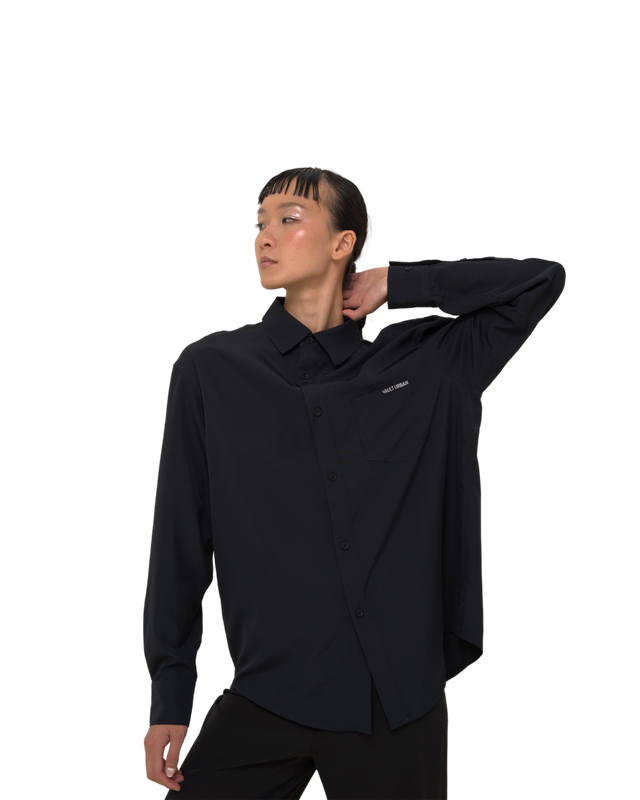 Relaxed High Performance Shirt - Black