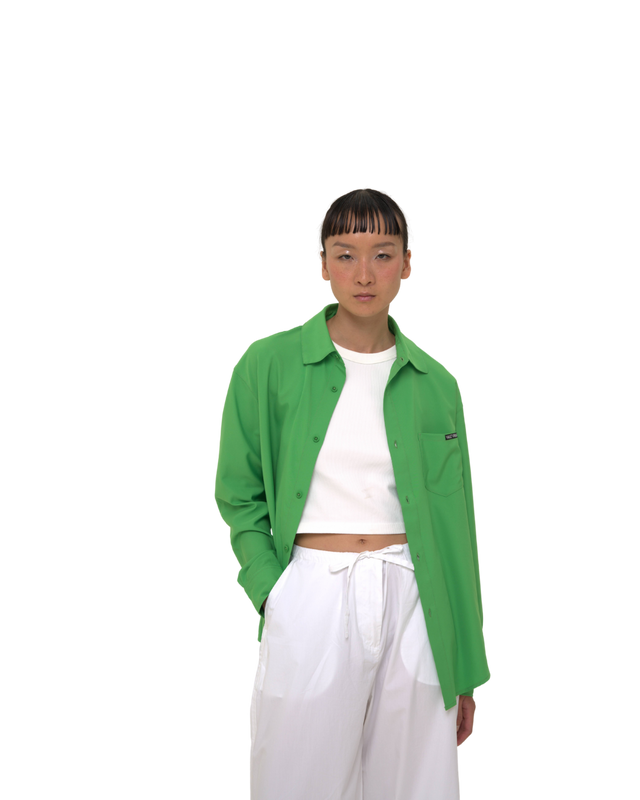 Relaxed High Performance Shirt - Green